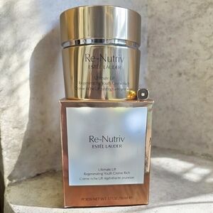 Estee Lauder Re-Nutriv Ultimate Lift Creme - Gold and Silver
